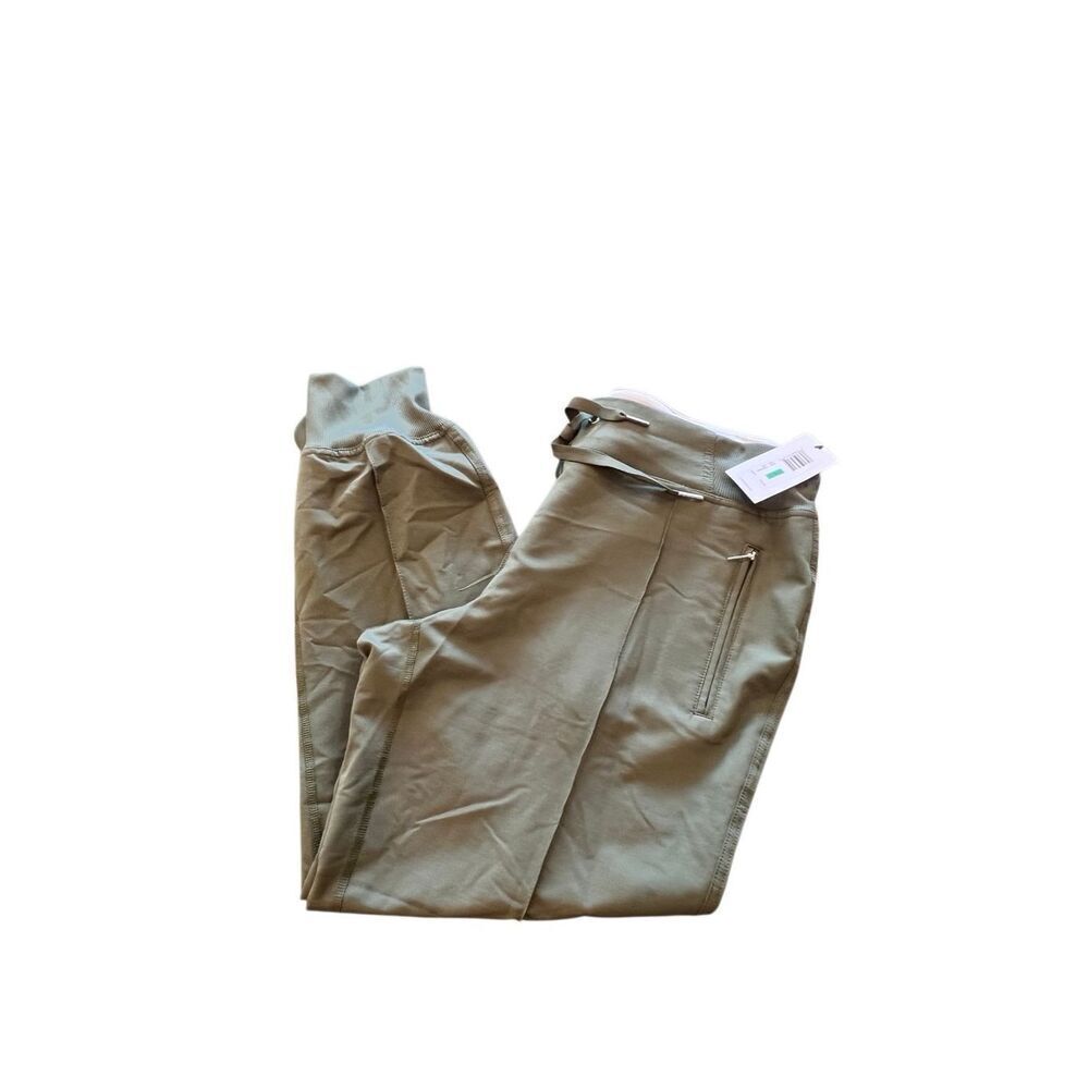 Calvin Klein Jeans Women's Drawstring Jogger Pants Olive Green Size Large NWT